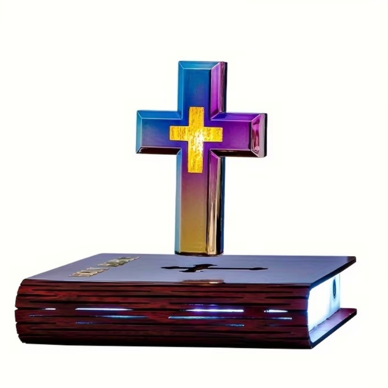 Floating Cross Lamp