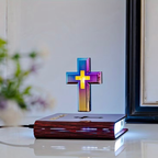 Floating Cross Lamp