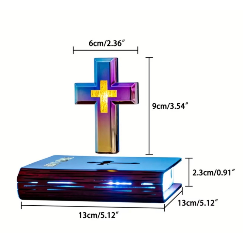 Floating Cross Lamp